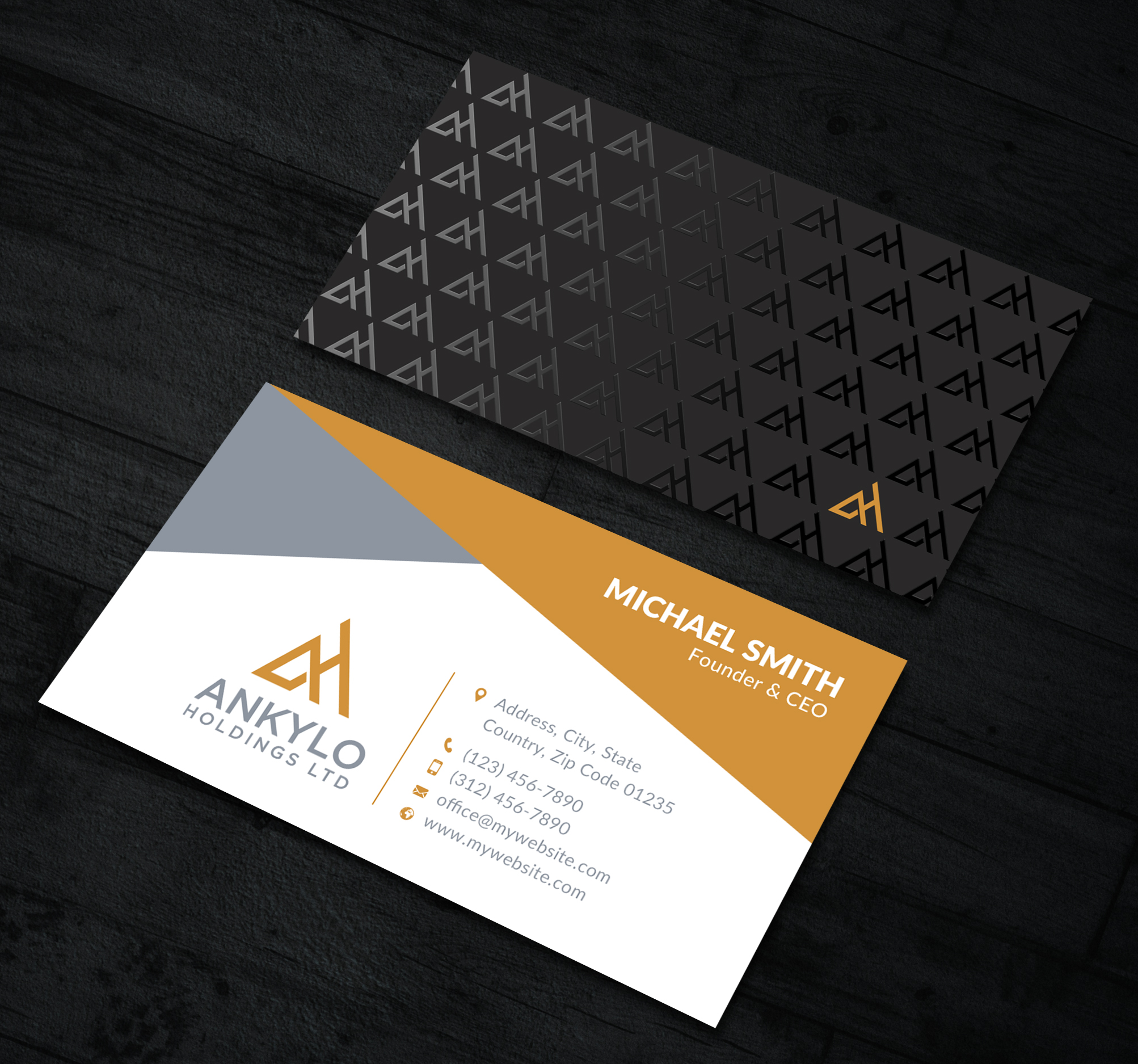 Business Card Design by Sun Moon Graphic Designer for this project | Design #32453302