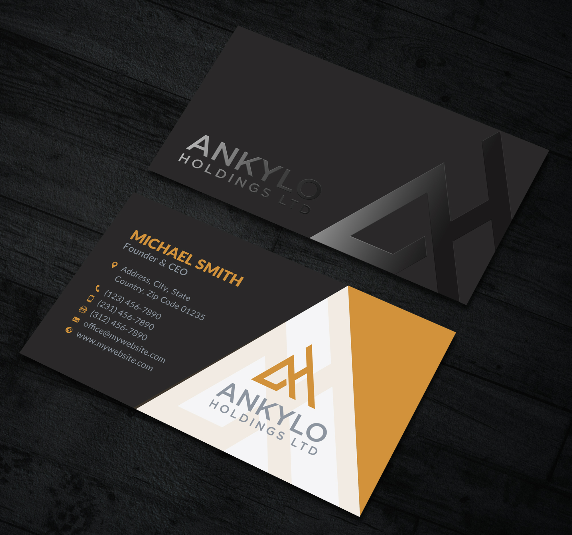 Business Card Design by Sun Moon Graphic Designer for this project | Design #32453303