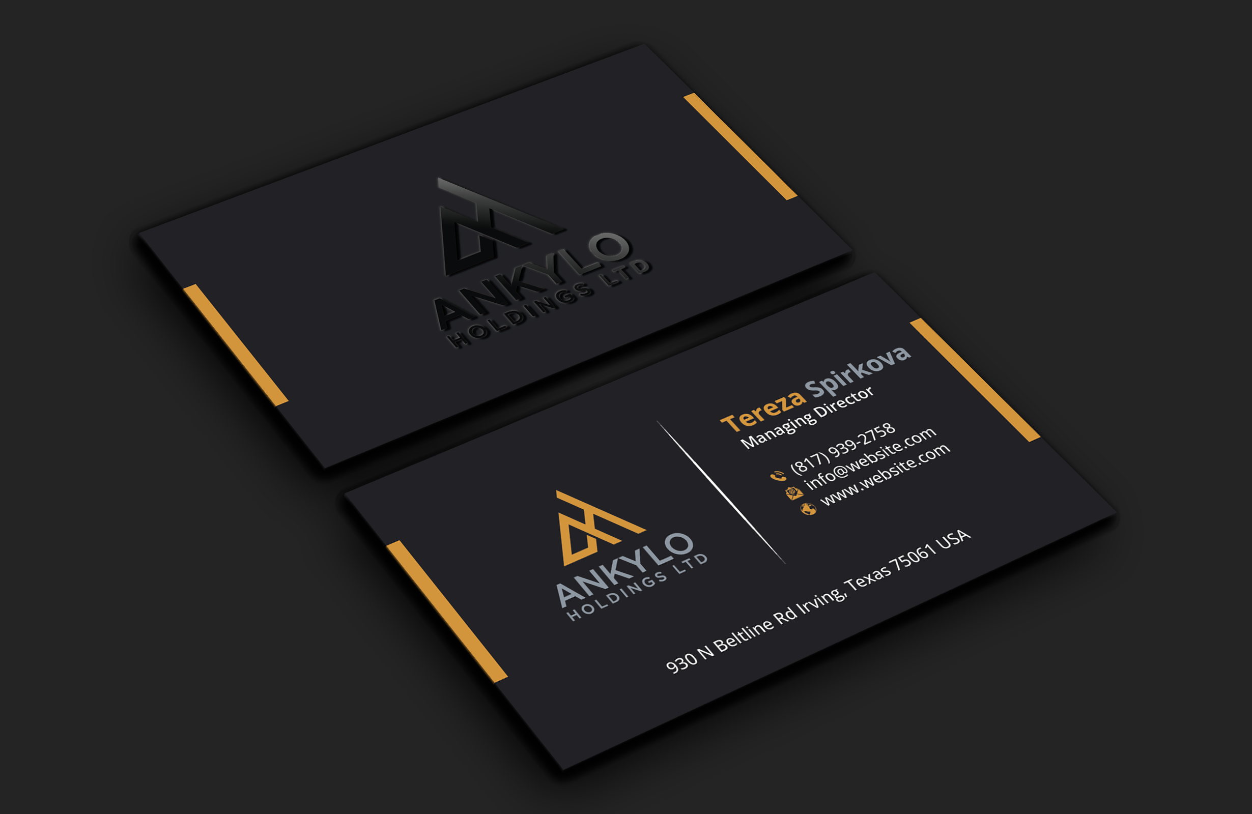 Business Card Design by DesignerShahadat for this project | Design #32451319