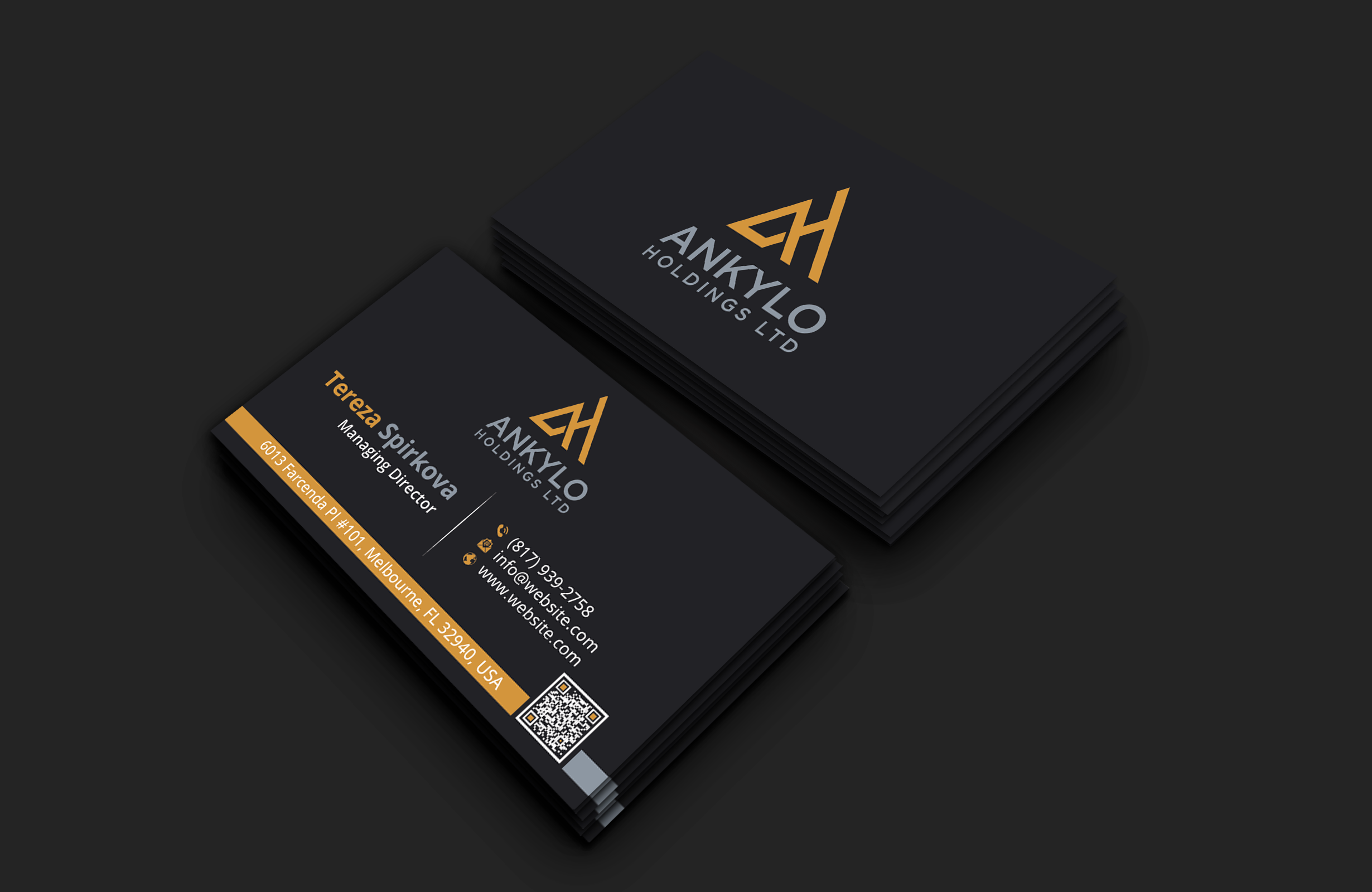 Business Card Design by DesignerShahadat for this project | Design #32452194