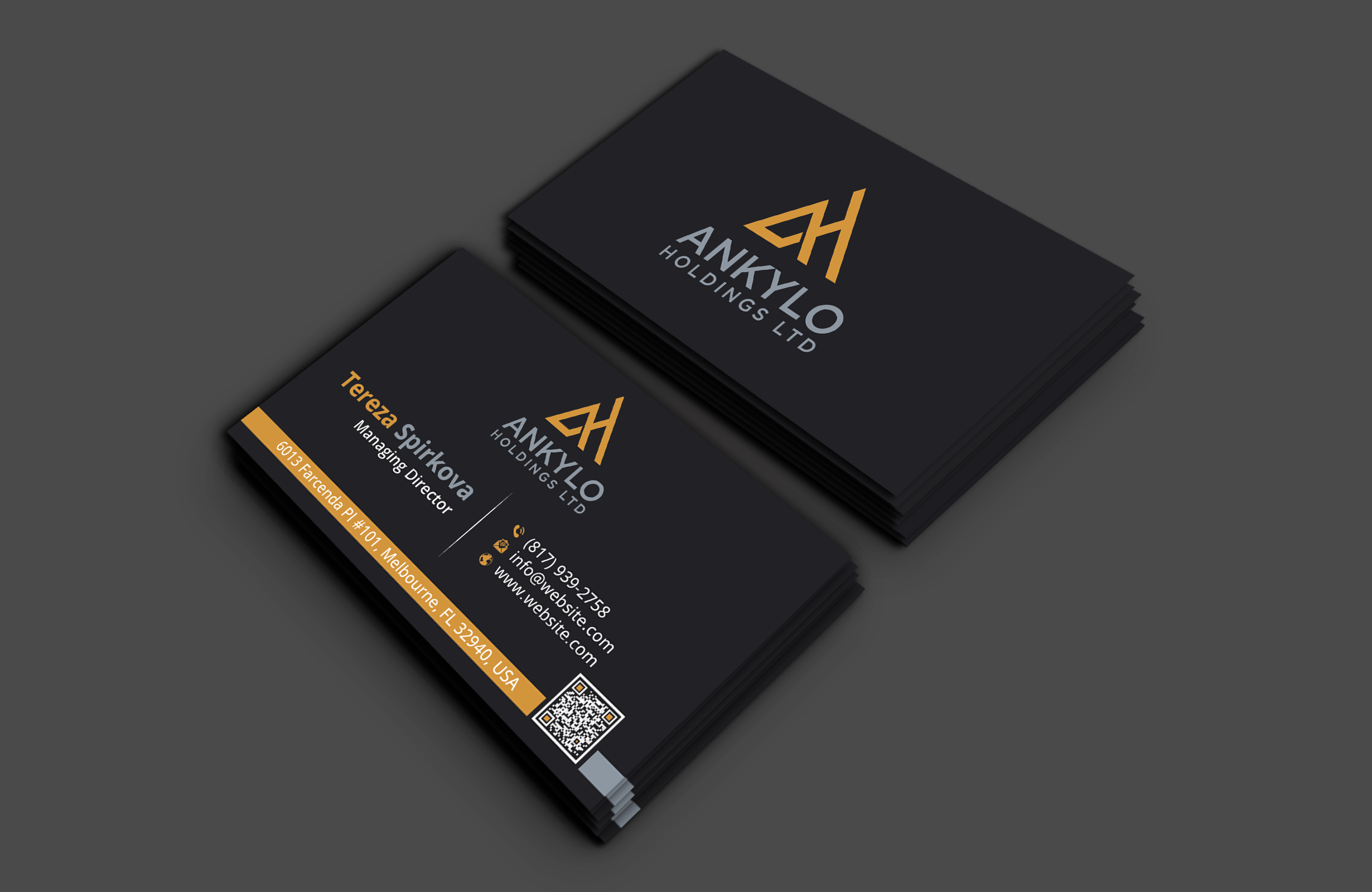 Business Card Design by DesignerShahadat for this project | Design #32452198