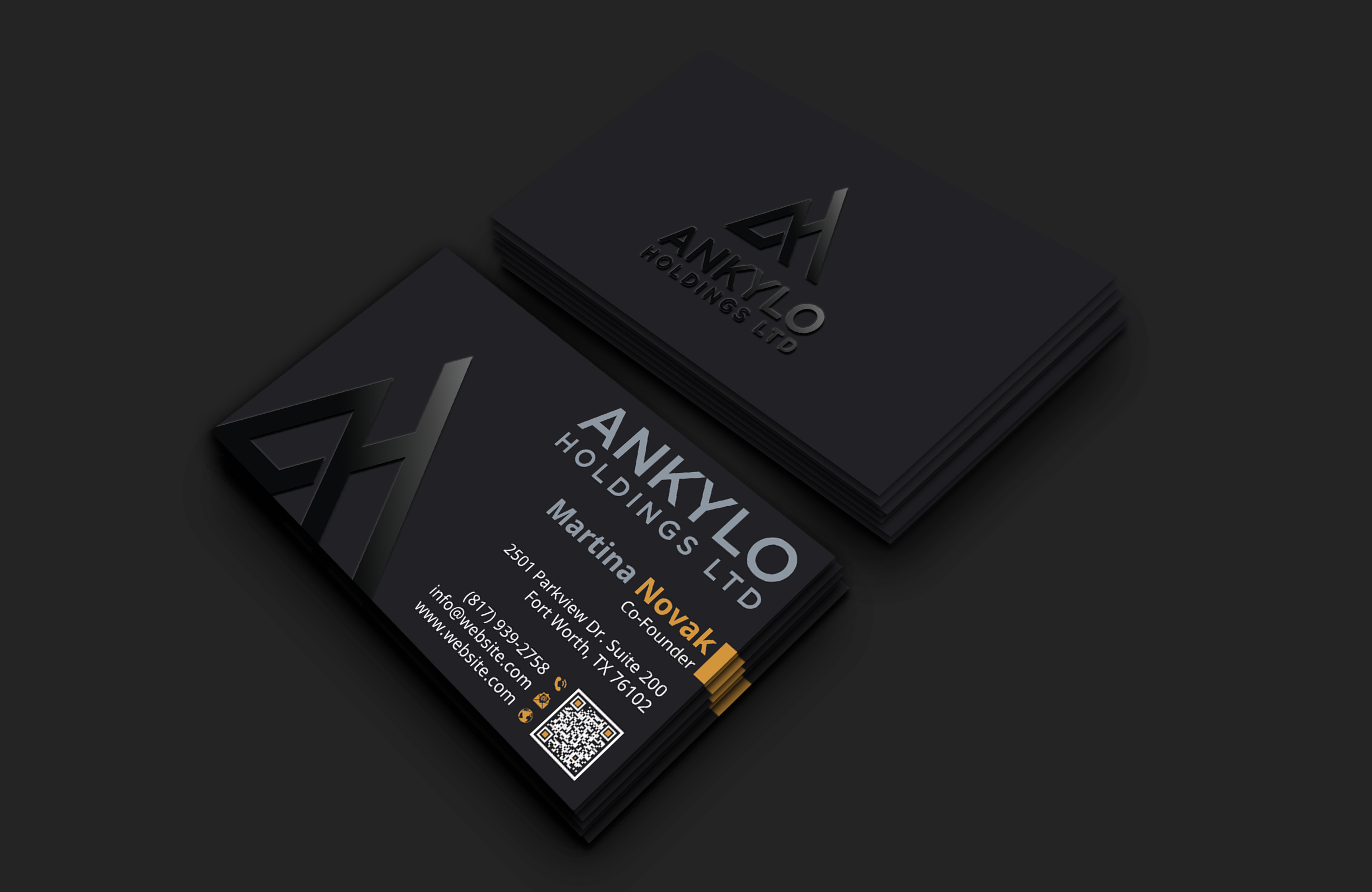 Business Card Design by DesignerShahadat for this project | Design #32452268