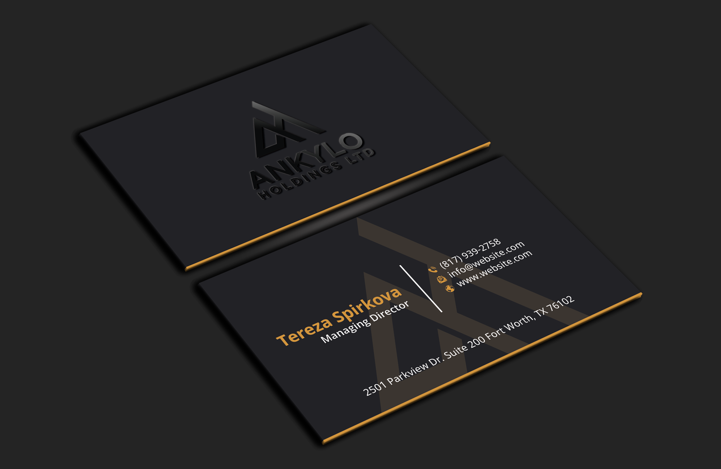 Business Card Design by DesignerShahadat for this project | Design #32452344