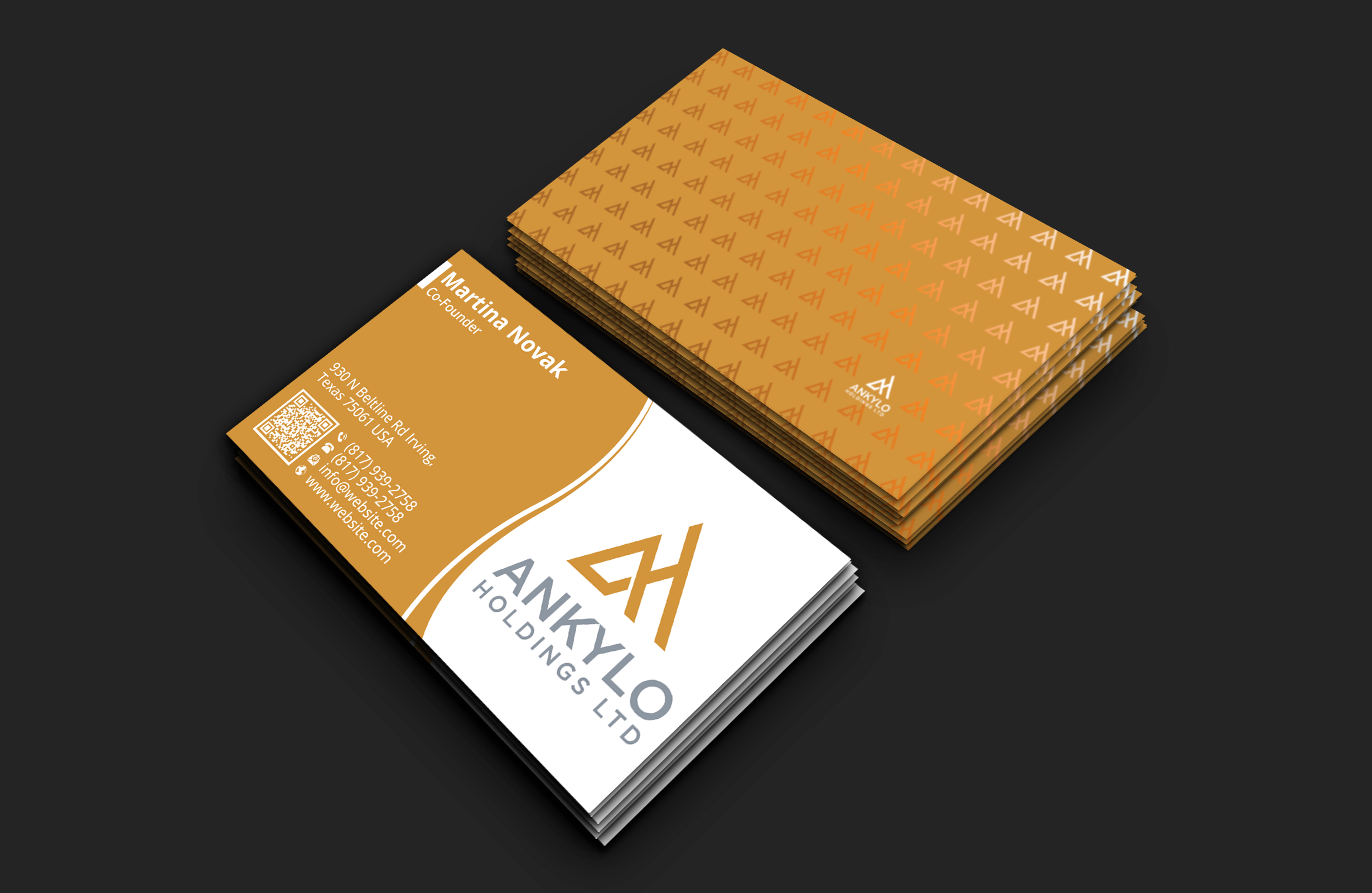 Business Card Design by DesignerShahadat for this project | Design #32452656