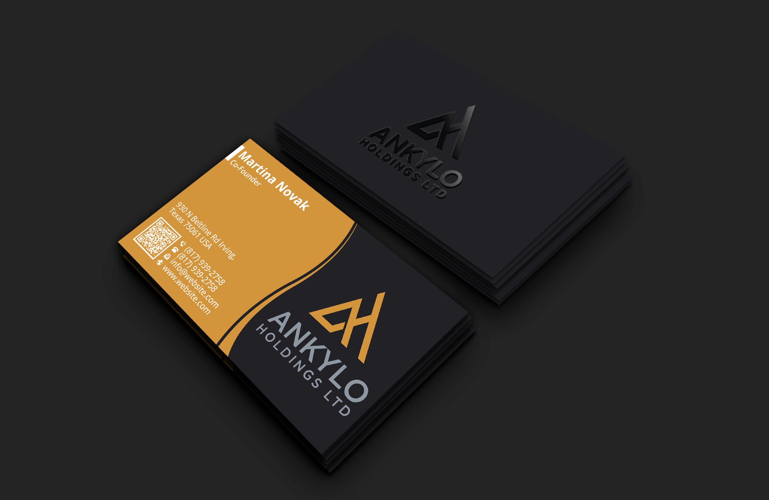 Business Card Design by DesignerShahadat for this project | Design #32452660