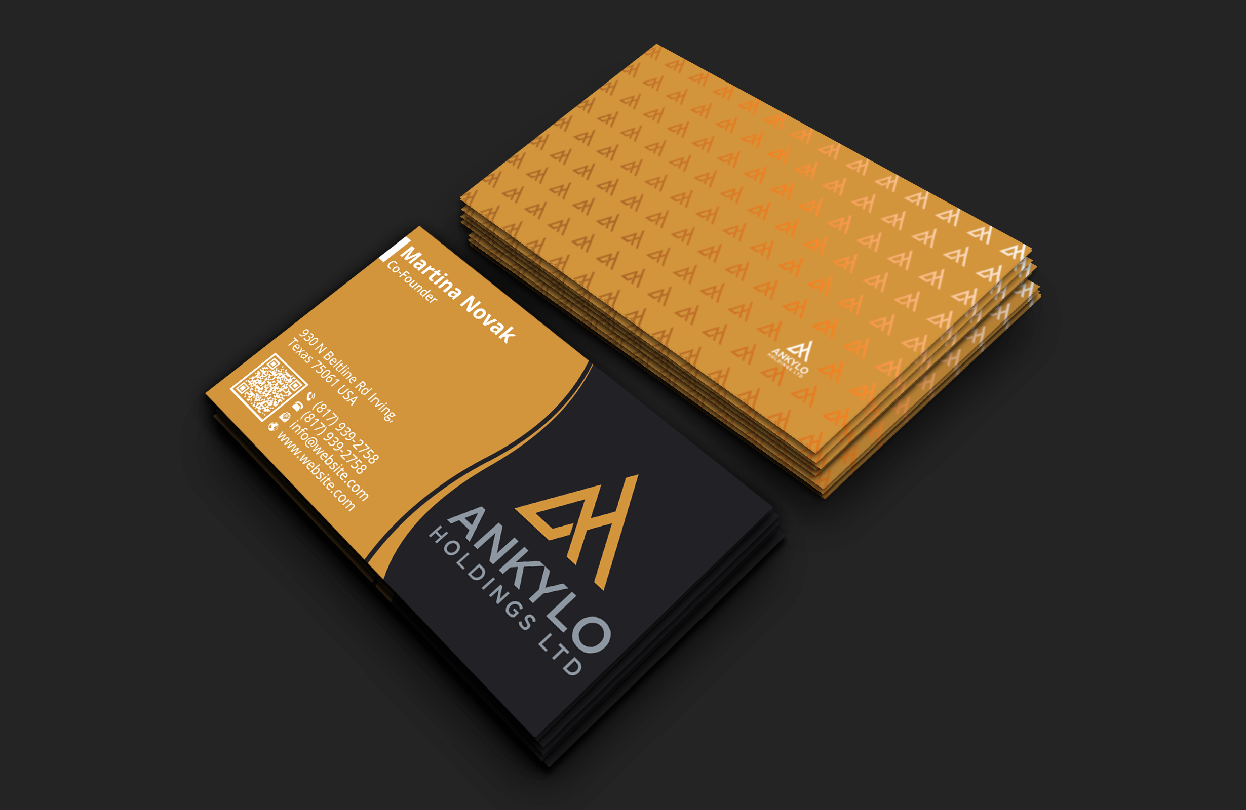 Business Card Design by DesignerShahadat for this project | Design #32452661