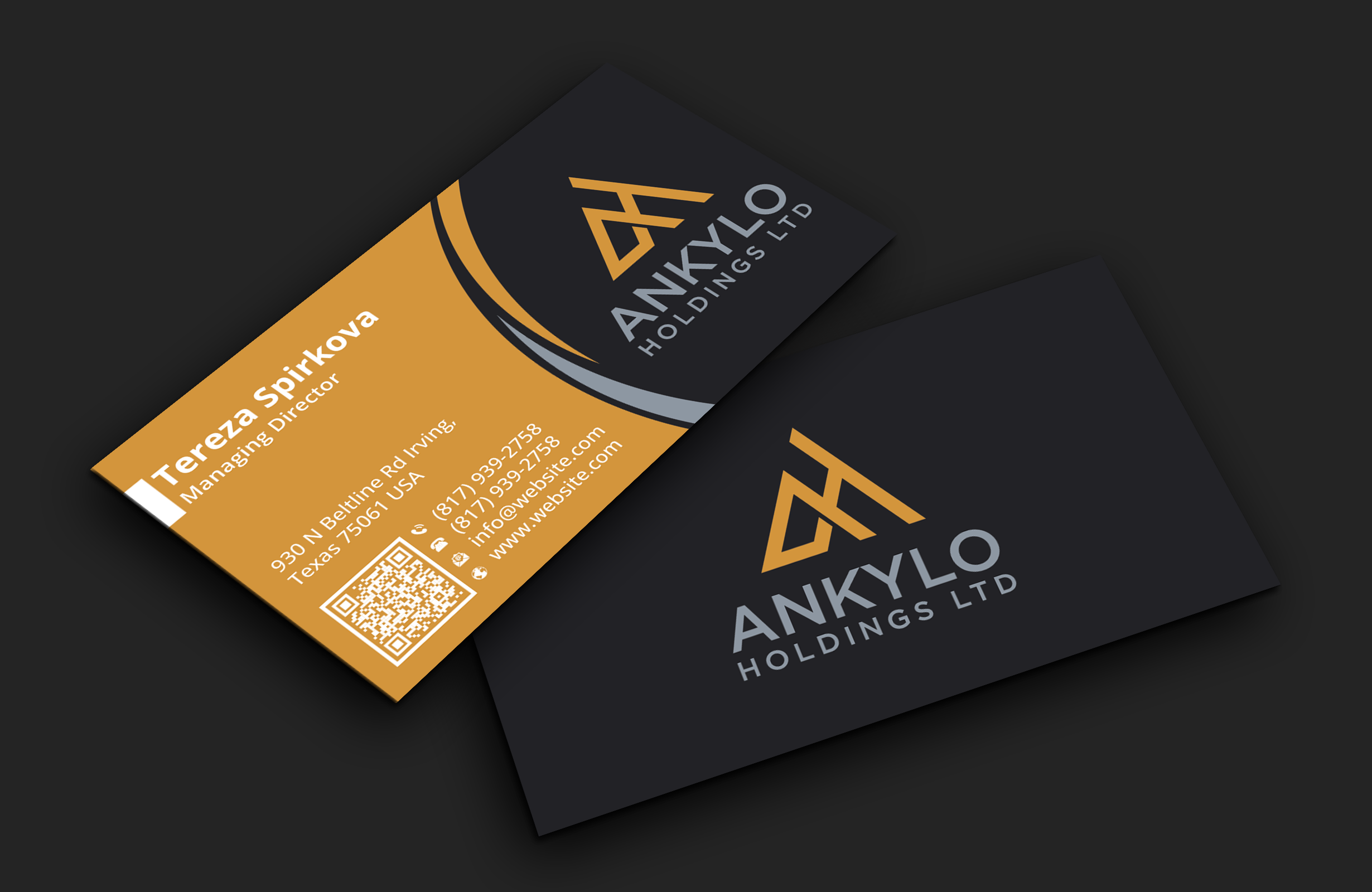 Business Card Design by DesignerShahadat for this project | Design #32452734