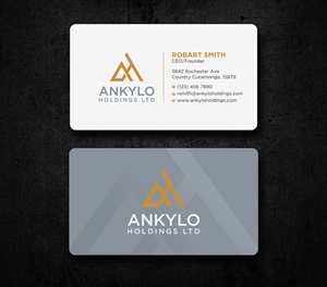 Business Card Design by Uttom 2 for this project | Design: #32450922