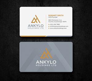 Business Card Design by Uttom 2 for this project | Design: #32450925