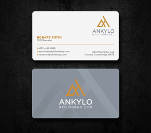 Business Card Design by Uttom 2 for this project | Design: #32450930