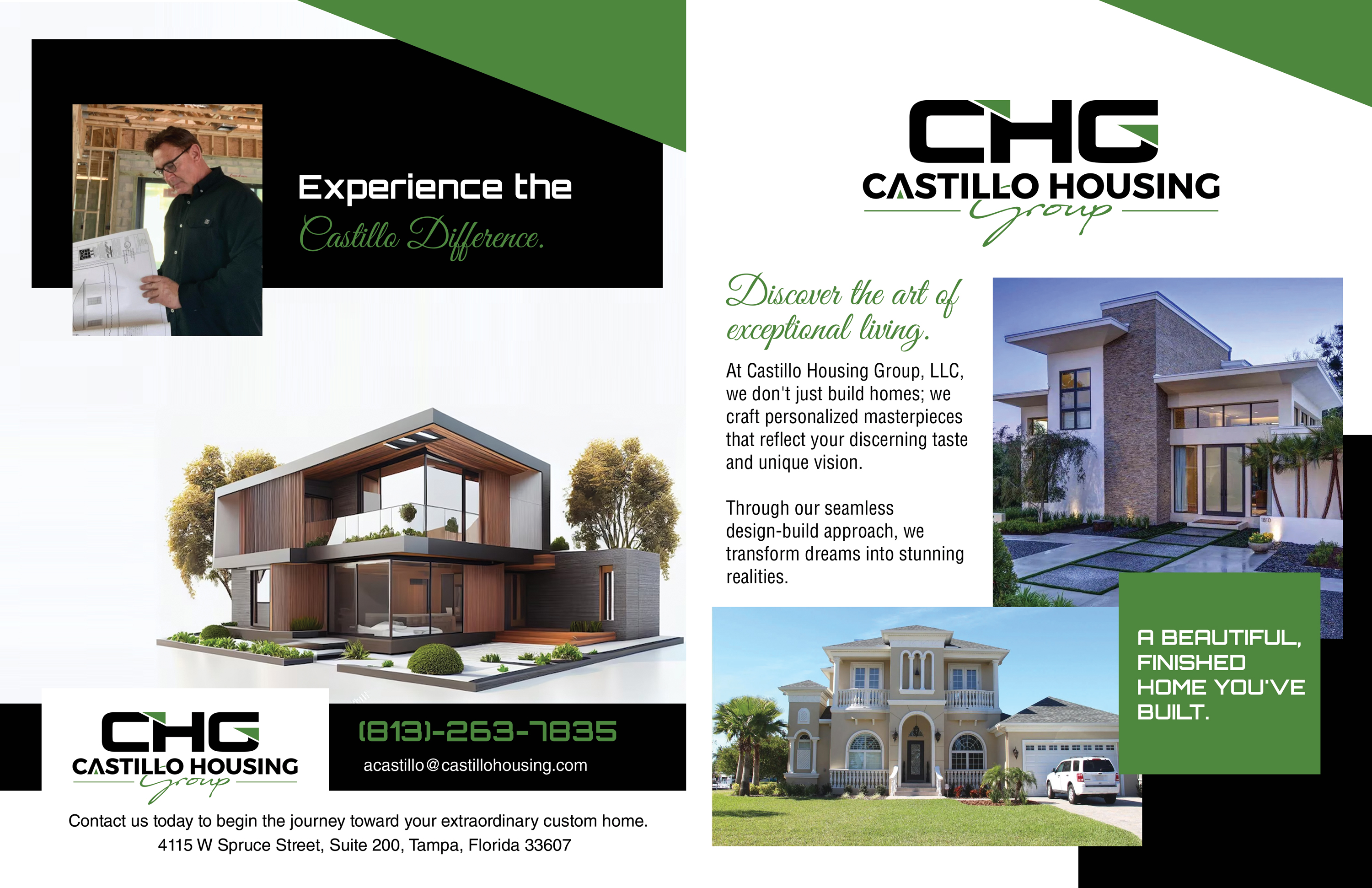 Brochure Design by uk for Castillo Housing Group, LLC  | Design #32478769