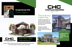 Brochure Design by uk for Castillo Housing Group, LLC  | Design: #32478769