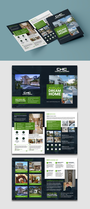 Brochure Design by debdesign for Castillo Housing Group, LLC  | Design: #32479904