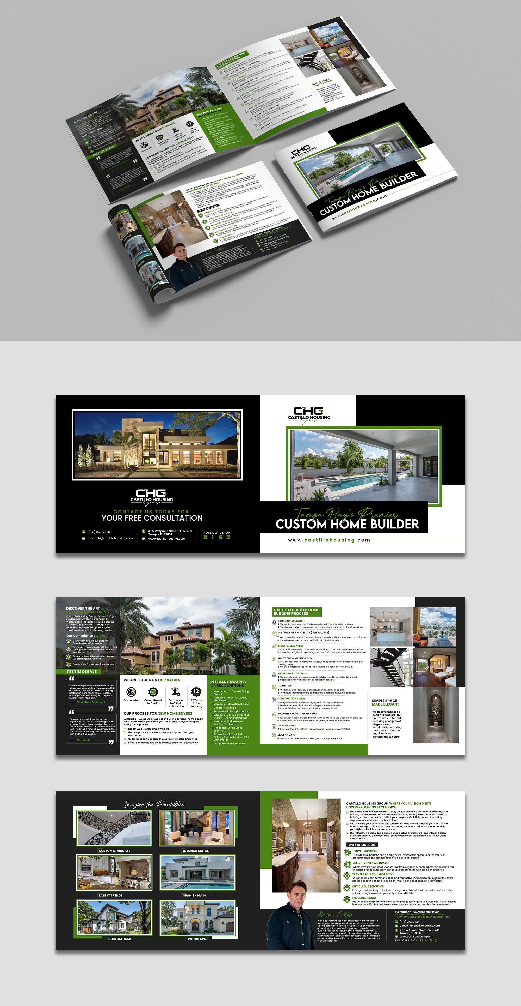 Brochure Design by debdesign for Castillo Housing Group, LLC  | Design #32487710