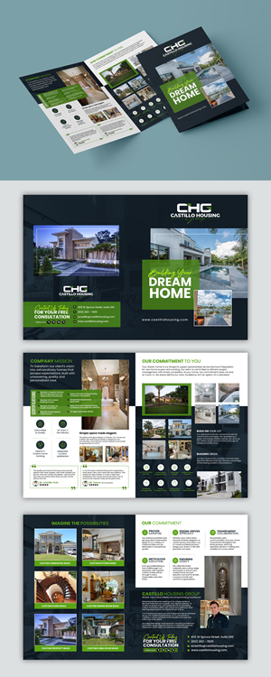 Brochure Design by debdesign for Castillo Housing Group, LLC  | Design: #32495736