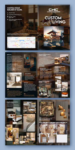 Brochure Design by Graphic Guy for Castillo Housing Group, LLC  | Design: #32475514