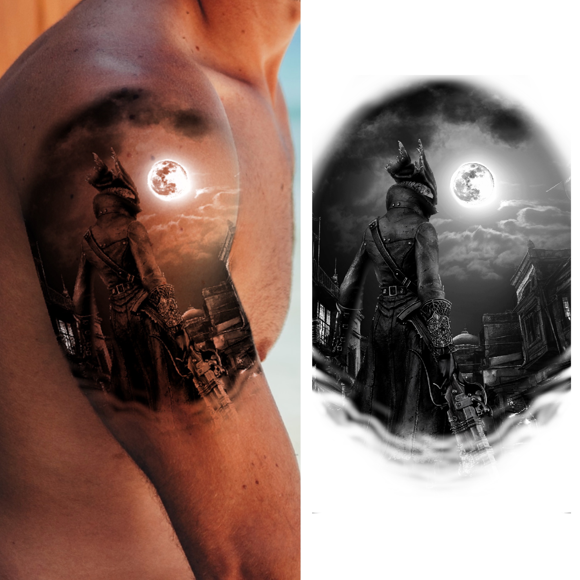 Tattoo Design by bangkat for this project | Design #32528678