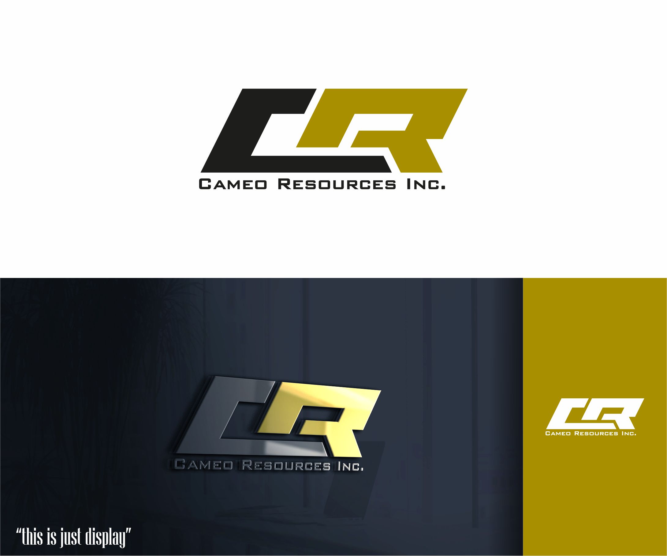 Logo-Design von alkaline für Cameo Resources Inc. | Design #32454373