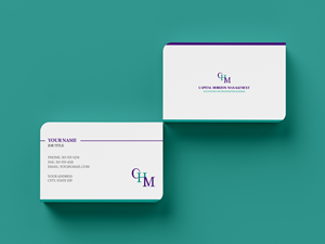 Design de Carte de Visite par Sheronia pour Capital Horizon Management | Design : #32515042