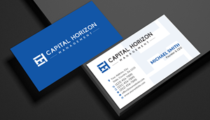 Design de Carte de Visite par Sun Moon Graphic Designer pour Capital Horizon Management | Design : #32454858