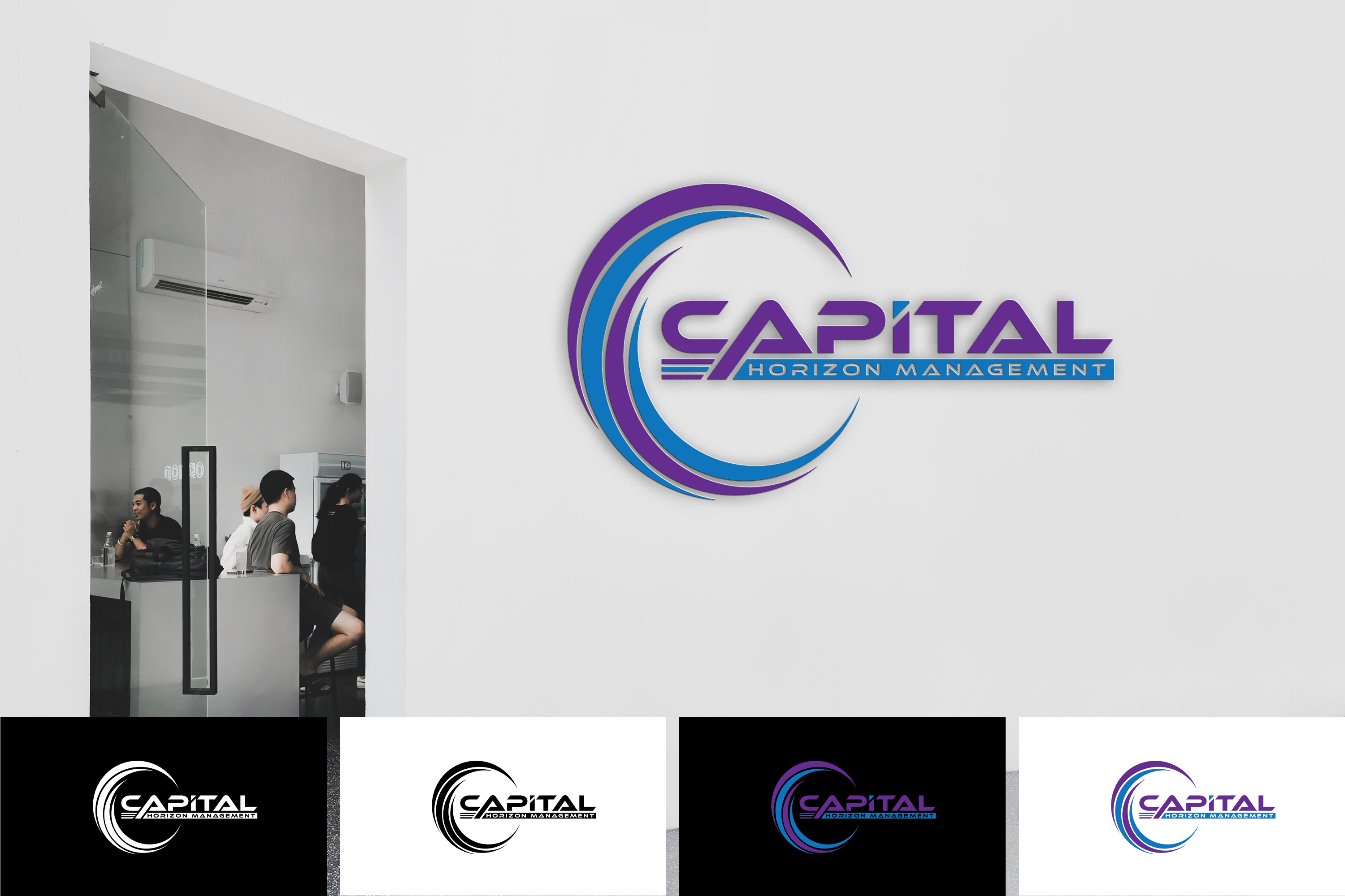 Design de Carte de Visite par DesignerShahadat pour Capital Horizon Management | Design #32504888