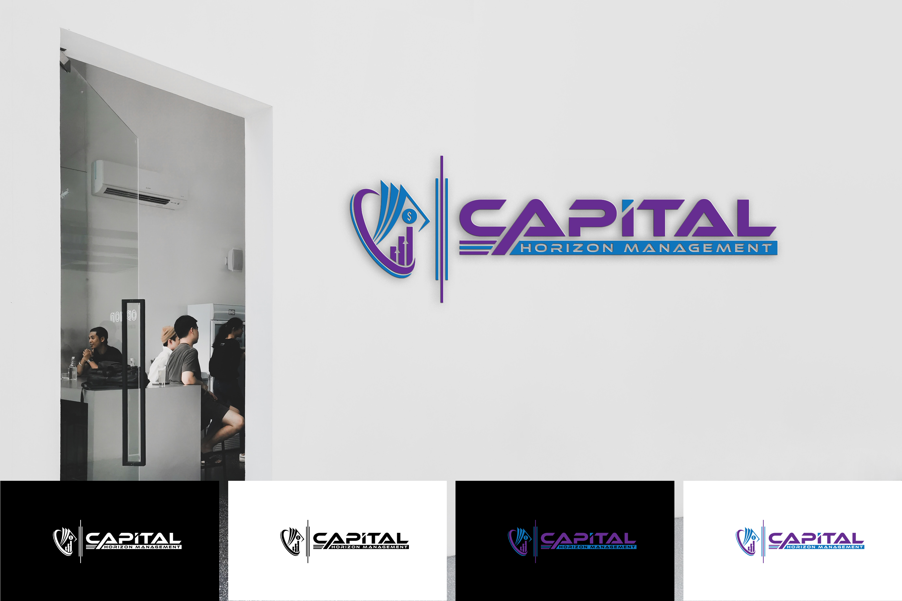 Design de Carte de Visite par DesignerShahadat pour Capital Horizon Management | Design #32504911