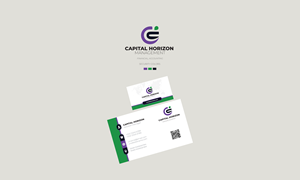 Visitenkarten-Design von Pixelia für Capital Horizon Management | Design #32504142