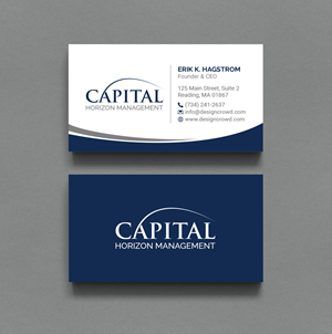 Business Card Design by R.design for Capital Horizon Management | Design: #32455322