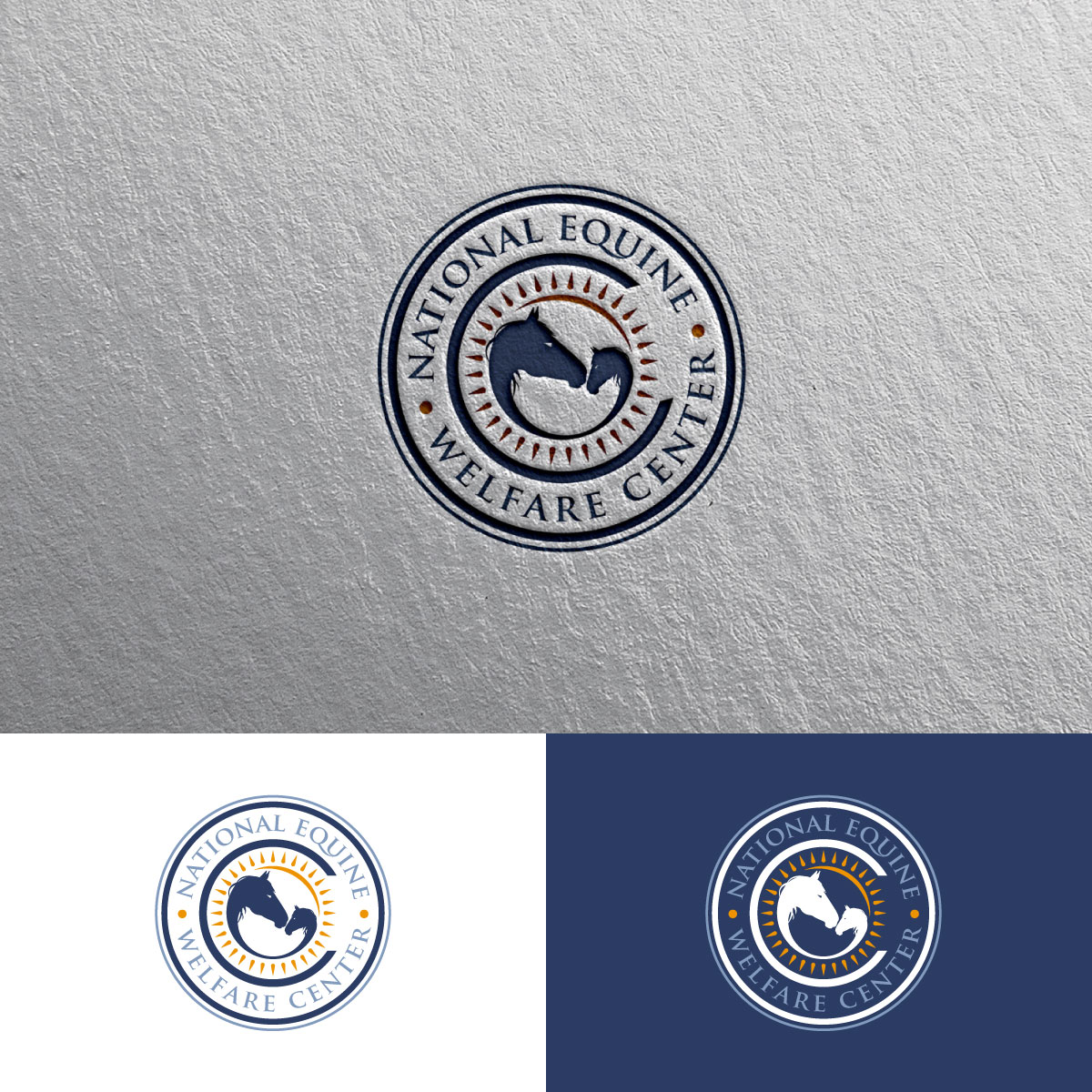 Logo Design by chris Ray for Days End Farm Horse Rescue | Design #32453833