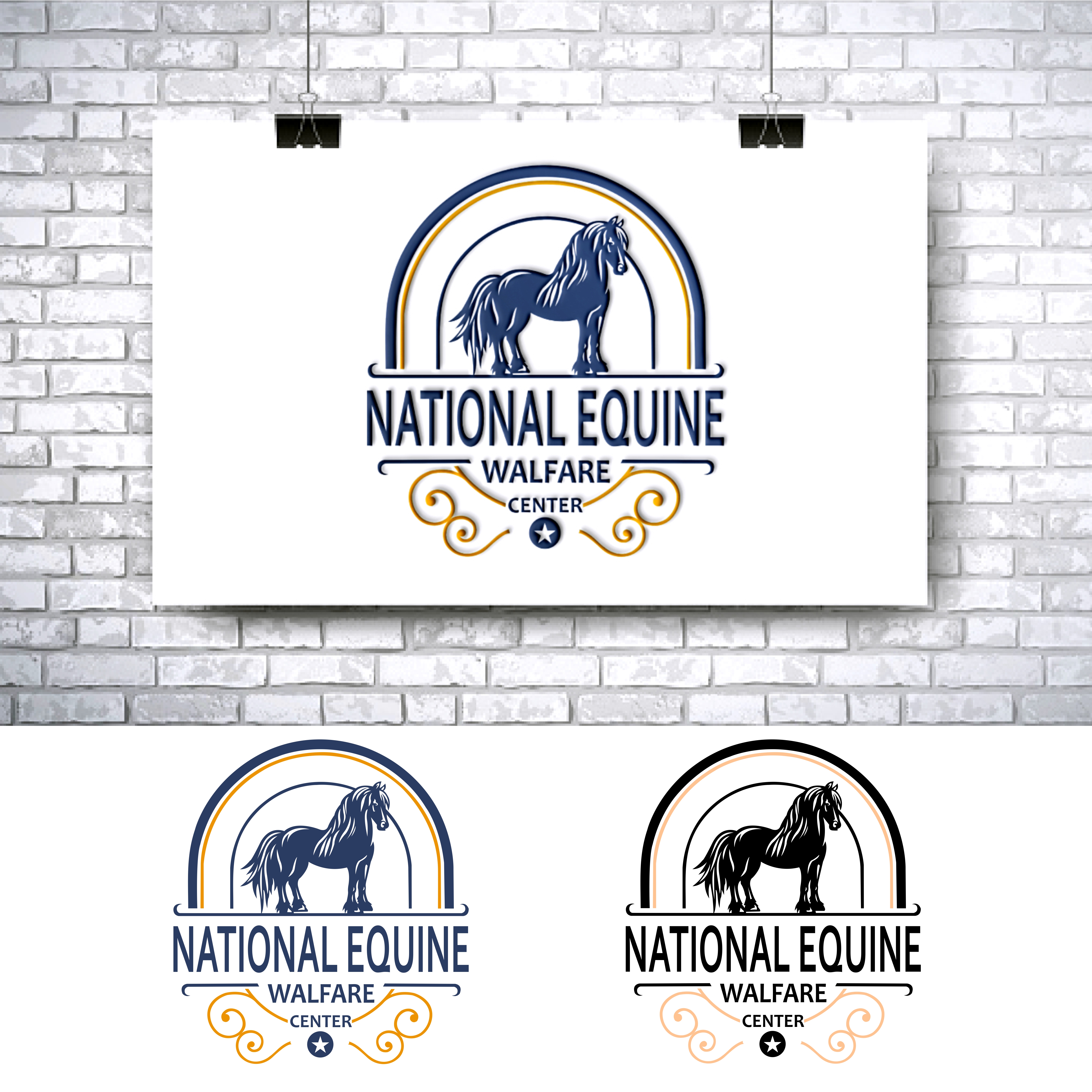 Logo Design by Pewaris Desain for Days End Farm Horse Rescue | Design #32463242