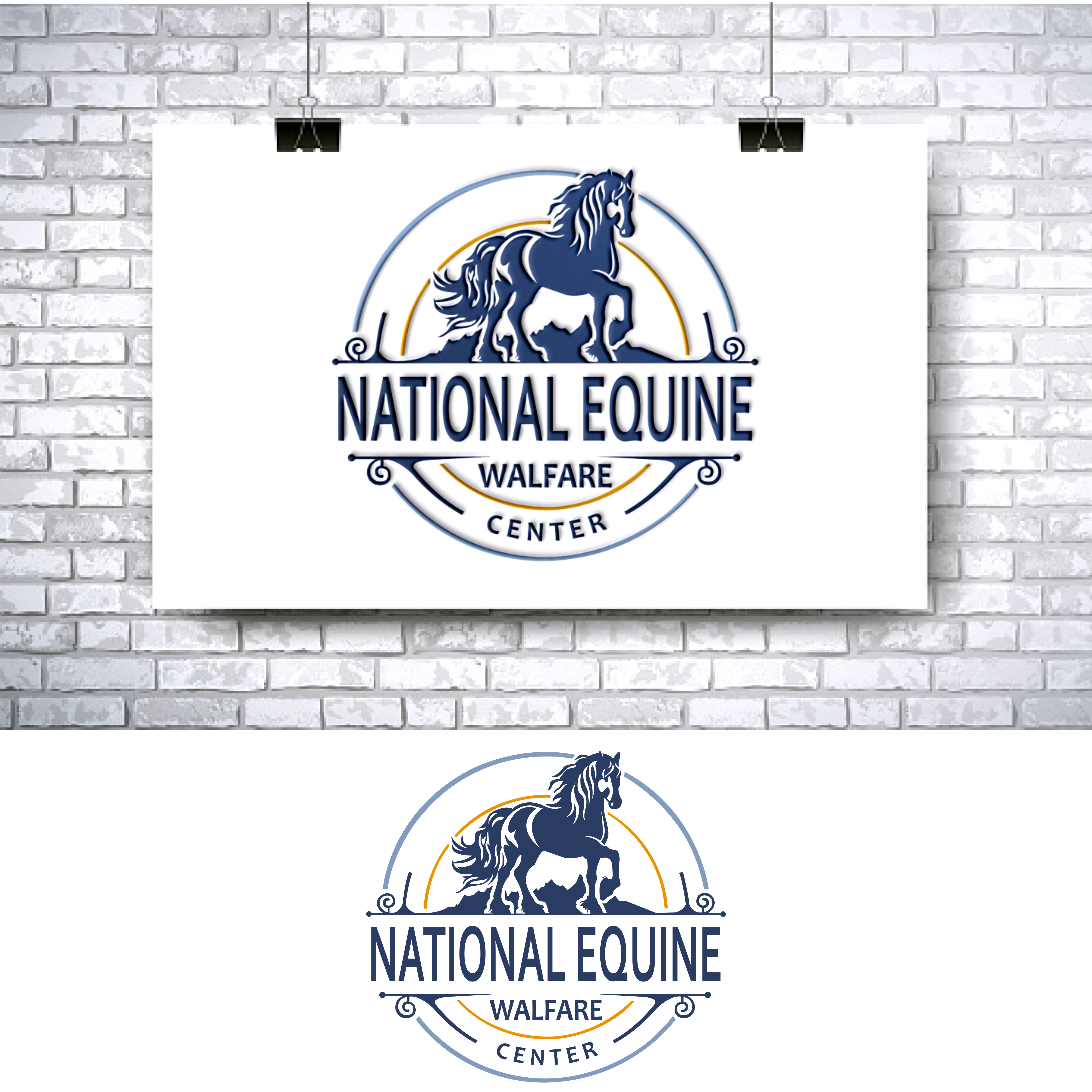 Logo Design by Pewaris Desain for Days End Farm Horse Rescue | Design #32466166
