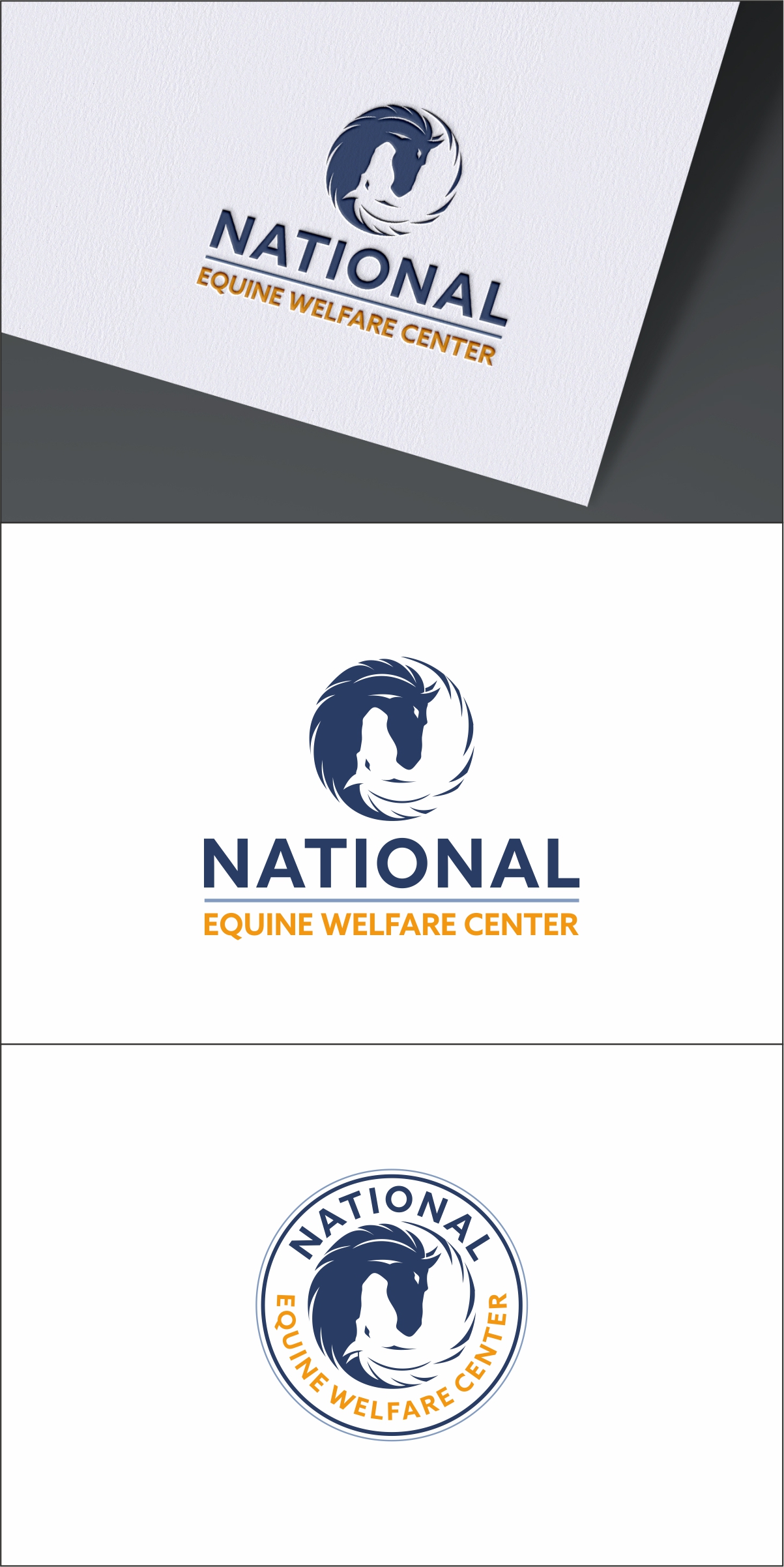 Logo Design by Robert Macwan for Days End Farm Horse Rescue | Design #32475003