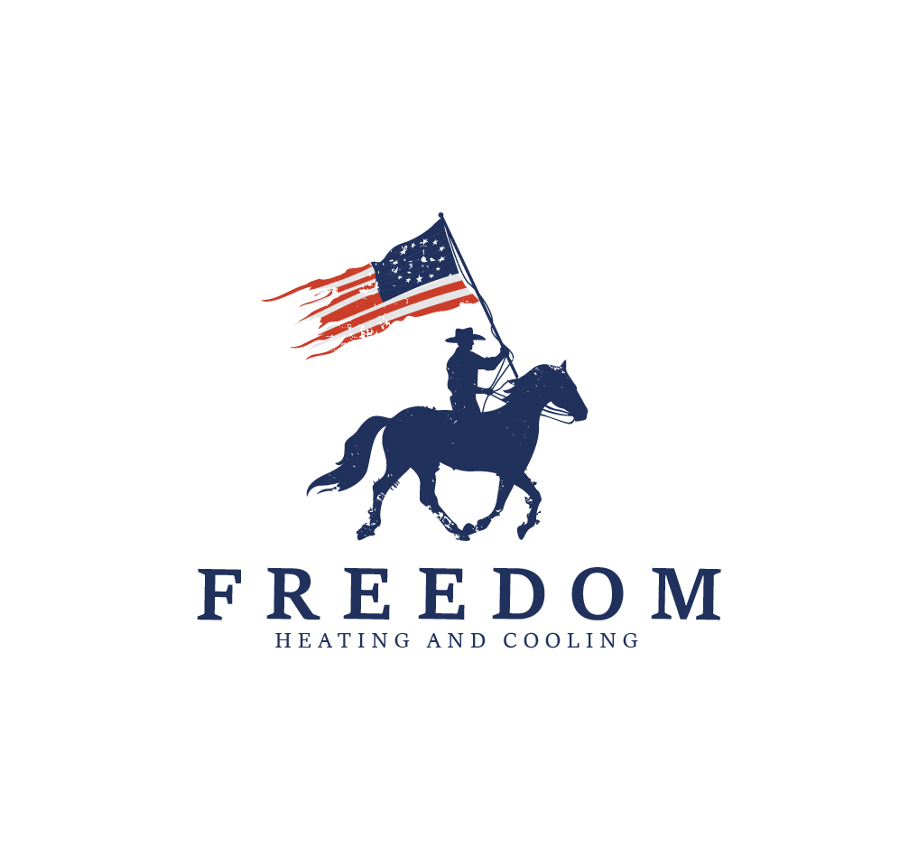 Logo Design by Onse Officials for Freedom Heating & Cooling | Design #32596103