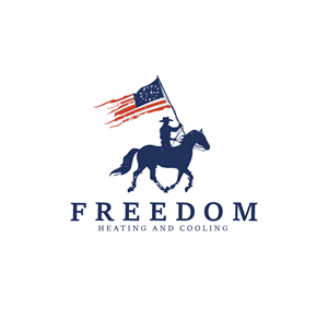 Logo Design by Onse Officials for Freedom Heating & Cooling | Design: #32596103