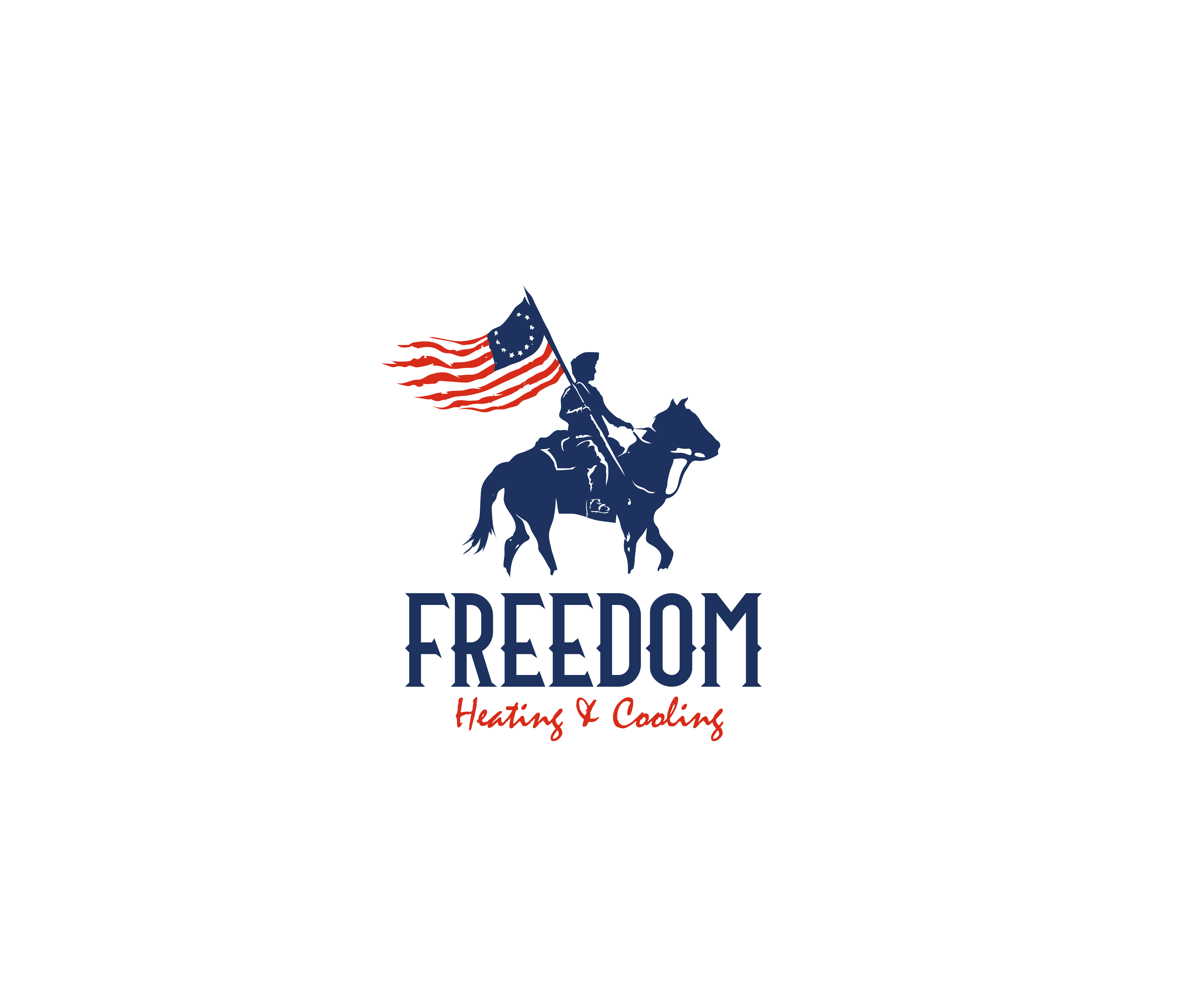 Logo Design by James J. for Freedom Heating & Cooling | Design #32601525