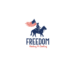 Logo Design by James J. for Freedom Heating & Cooling | Design: #32601525
