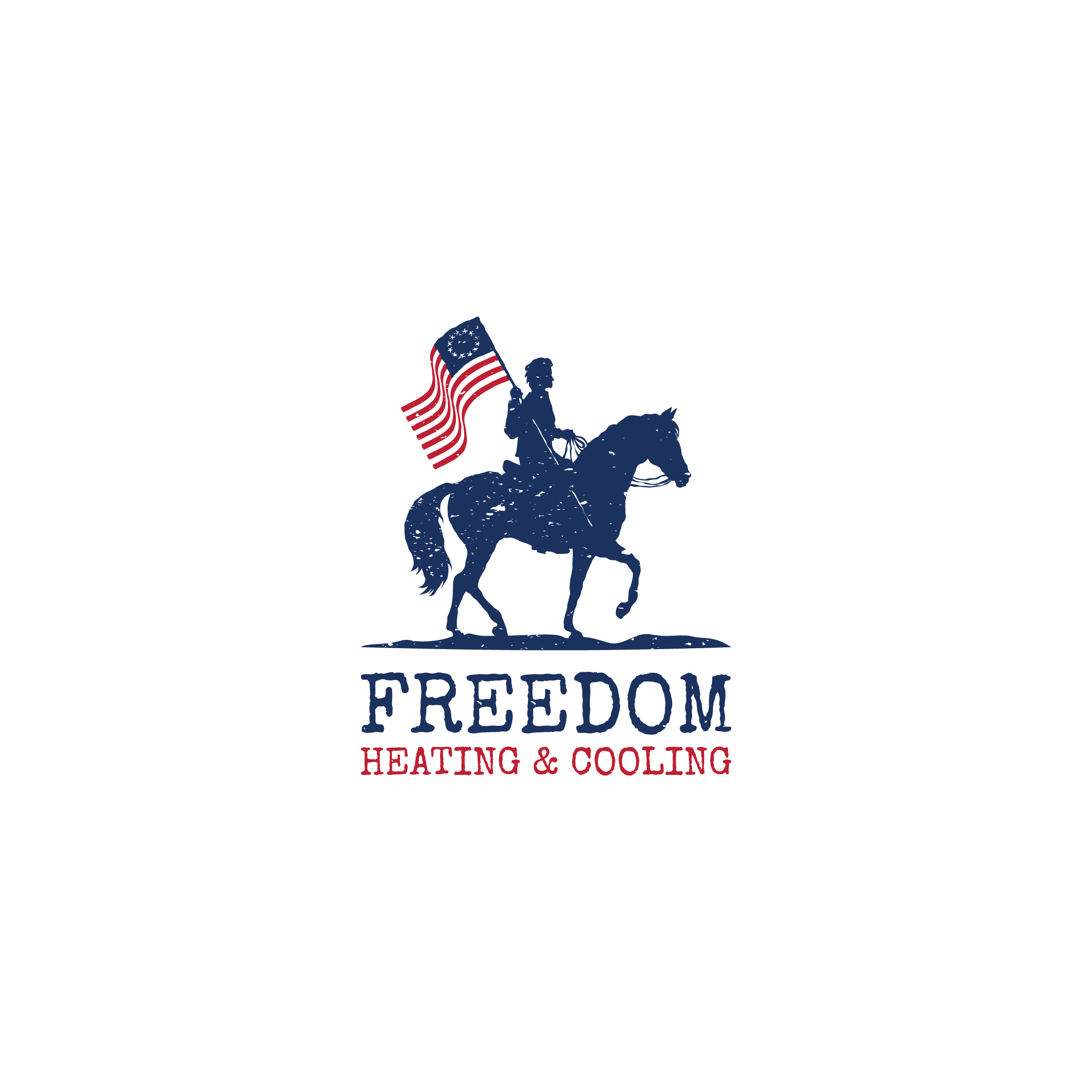 Logo-Design von Aljune Castro Designs für Freedom Heating & Cooling | Design #32596345