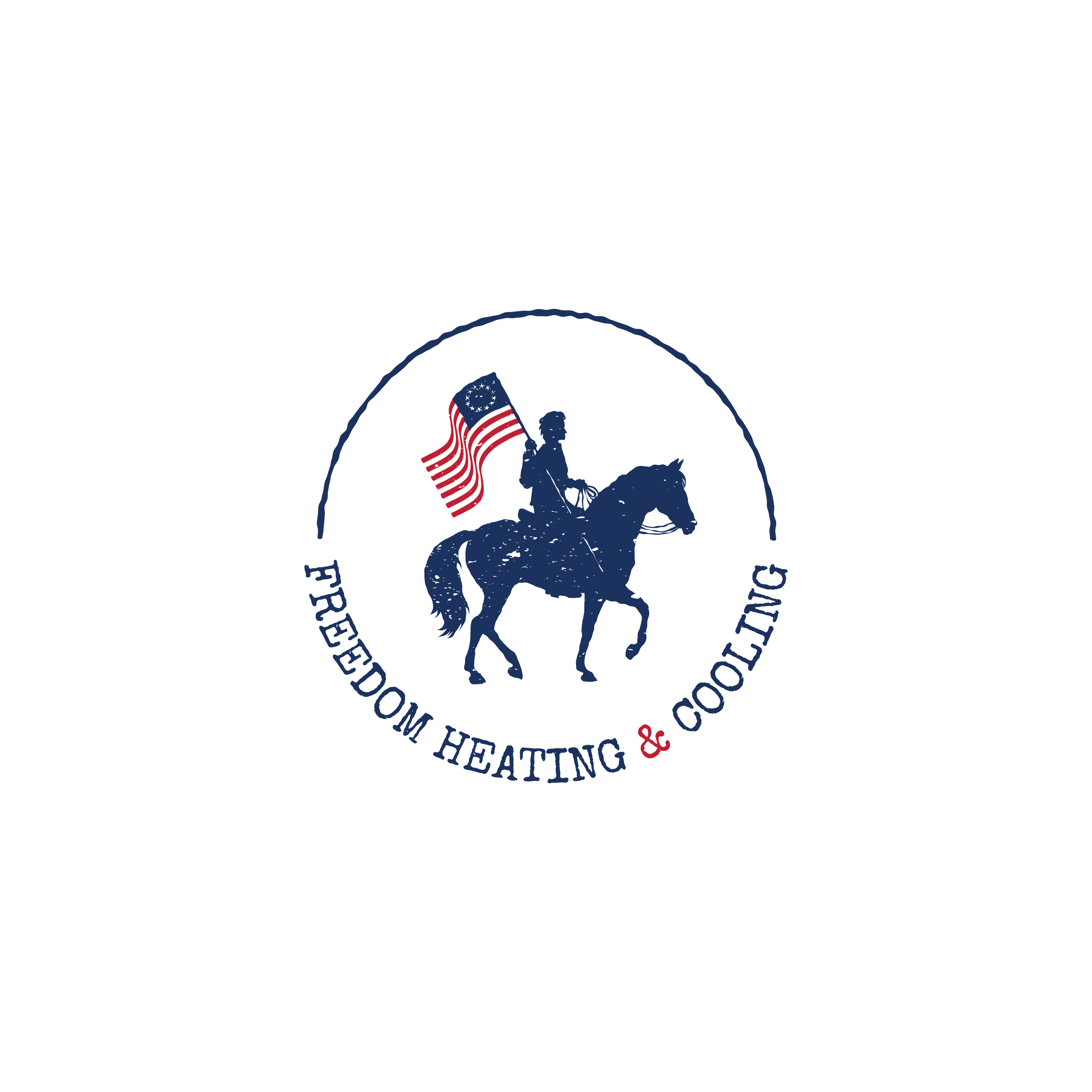 Logo Design by Aljune Castro Designs for Freedom Heating & Cooling | Design #32596346