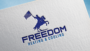 Logo Design by Rickyy for Freedom Heating & Cooling | Design: #32598652