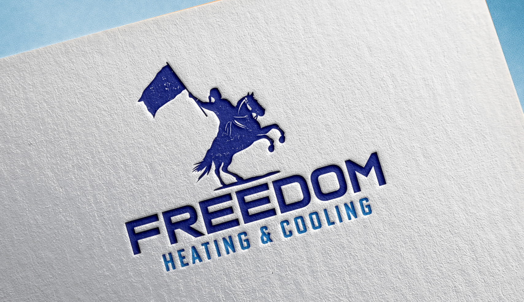 Logo Design by Rickyy for Freedom Heating & Cooling | Design #32598653