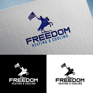 Logo-Design von Rickyy für Freedom Heating & Cooling | Design: #32598667