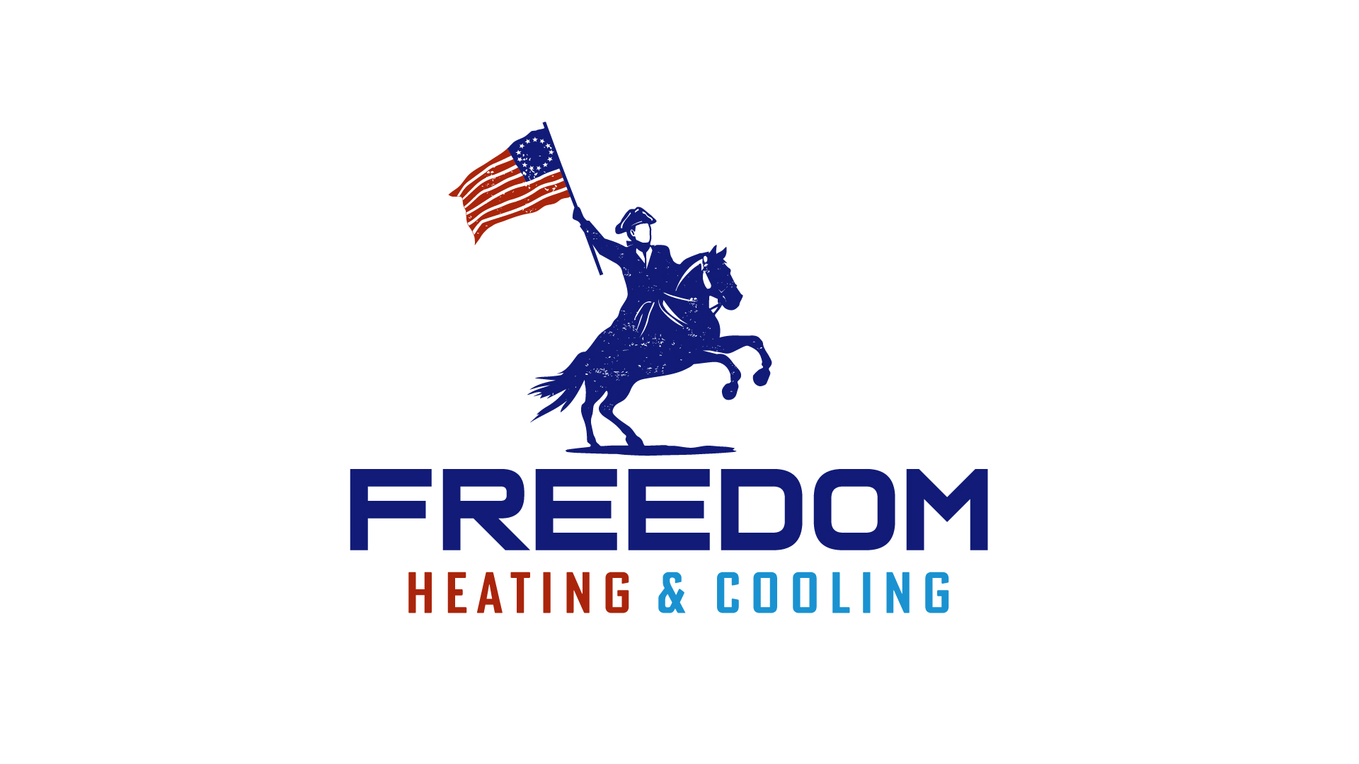Logo Design by Rickyy for Freedom Heating & Cooling | Design #32681118