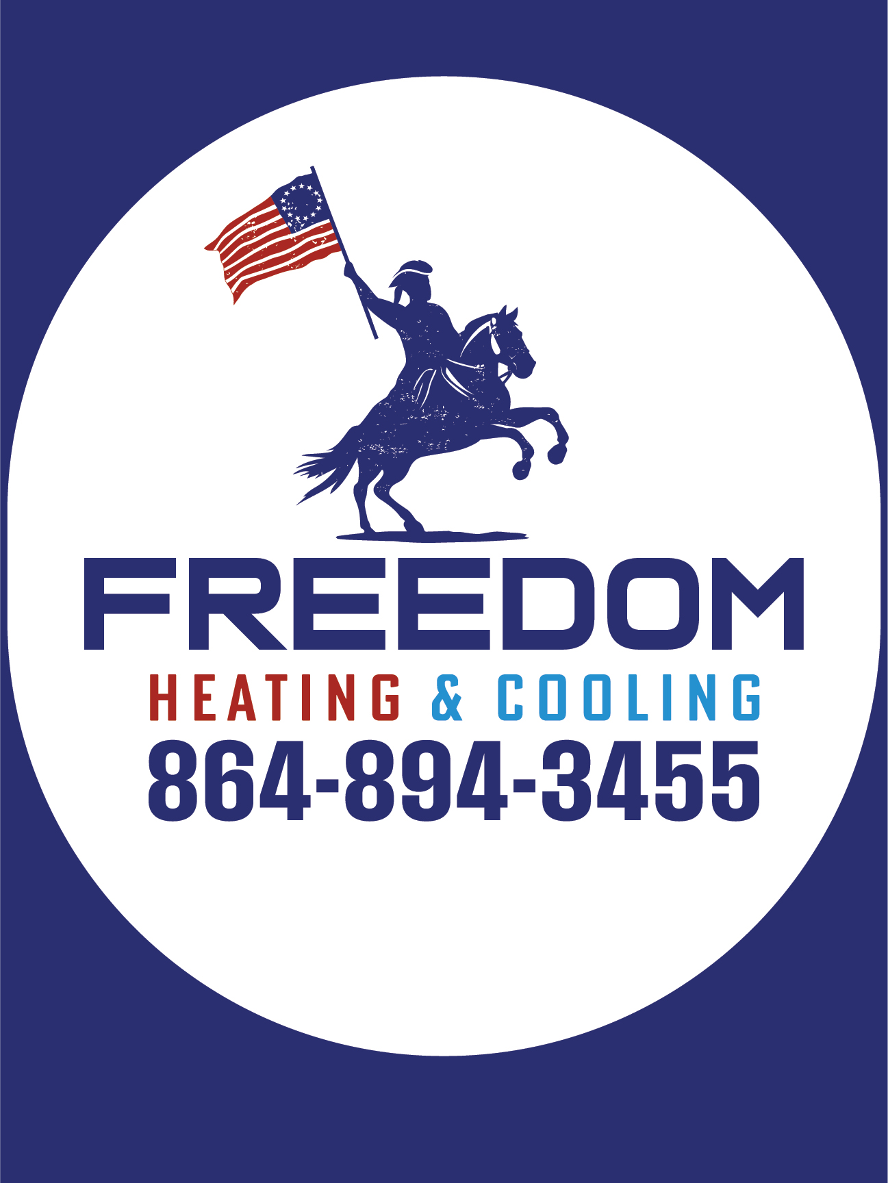 Logo-Design von Rickyy für Freedom Heating & Cooling | Design #35288532