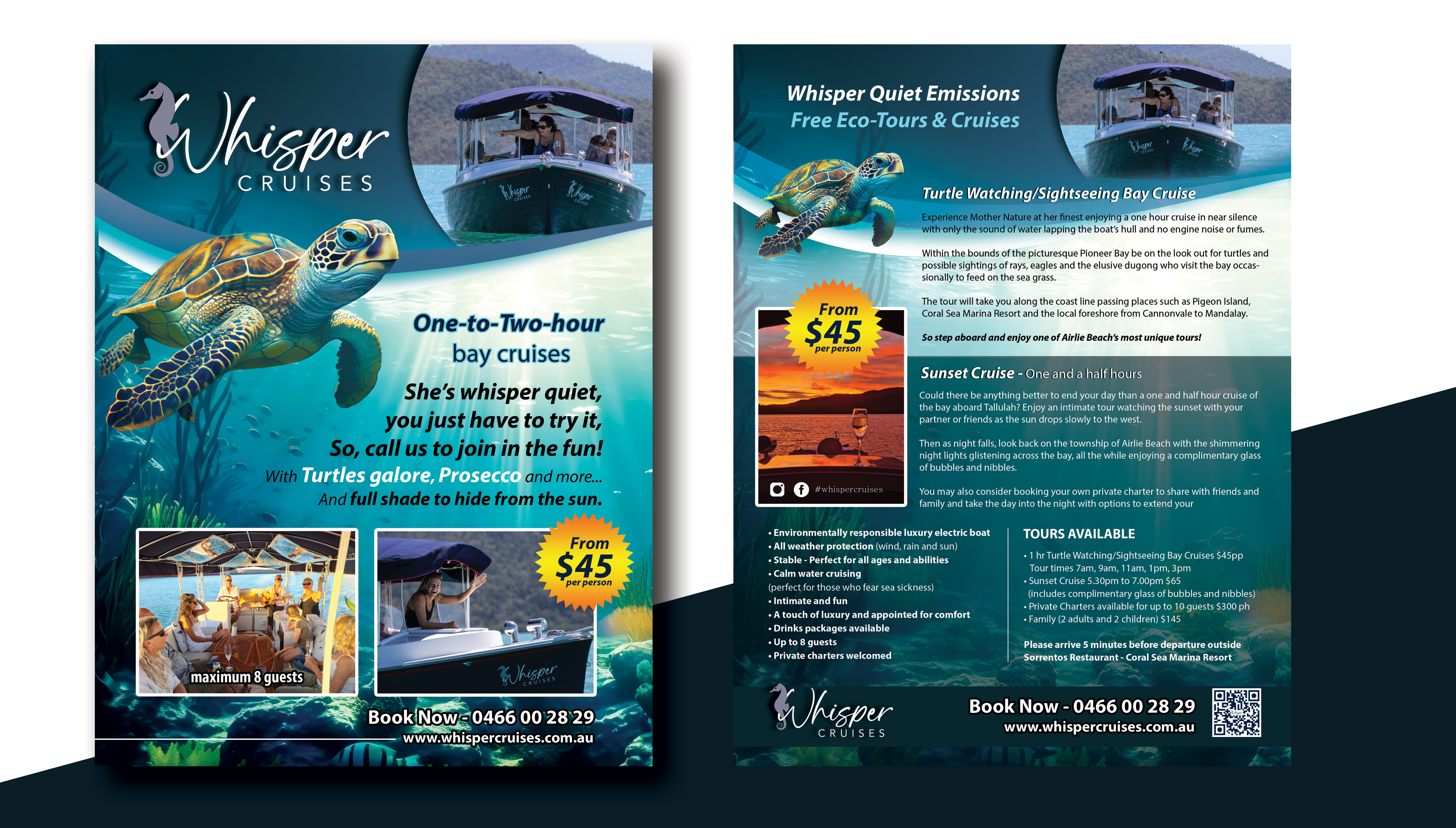 Graphic Design by uk for Whisper Cruises | Design #32455955