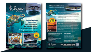 Design Graphique par uk pour Whisper Cruises | Design #32456040