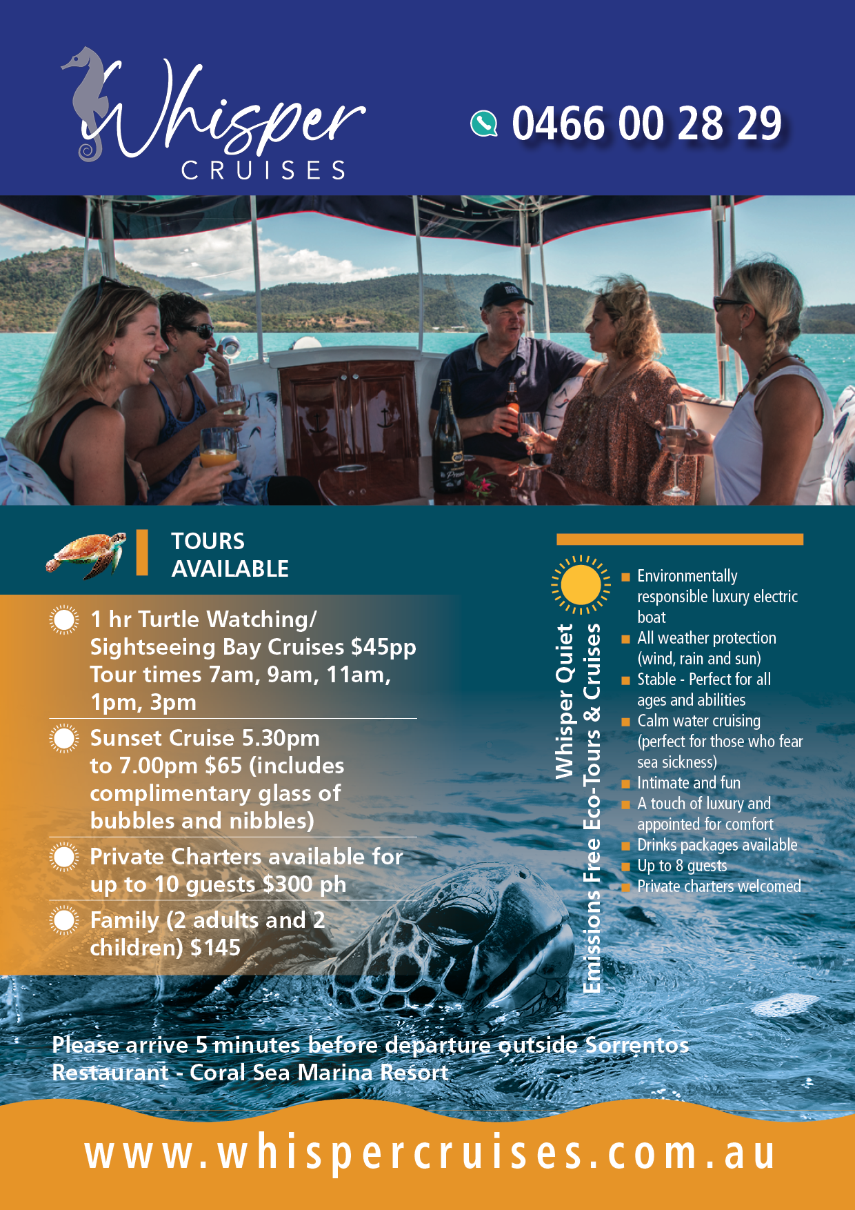 Diseño Gráfico por LOM para Whisper Cruises | Diseño #32480888