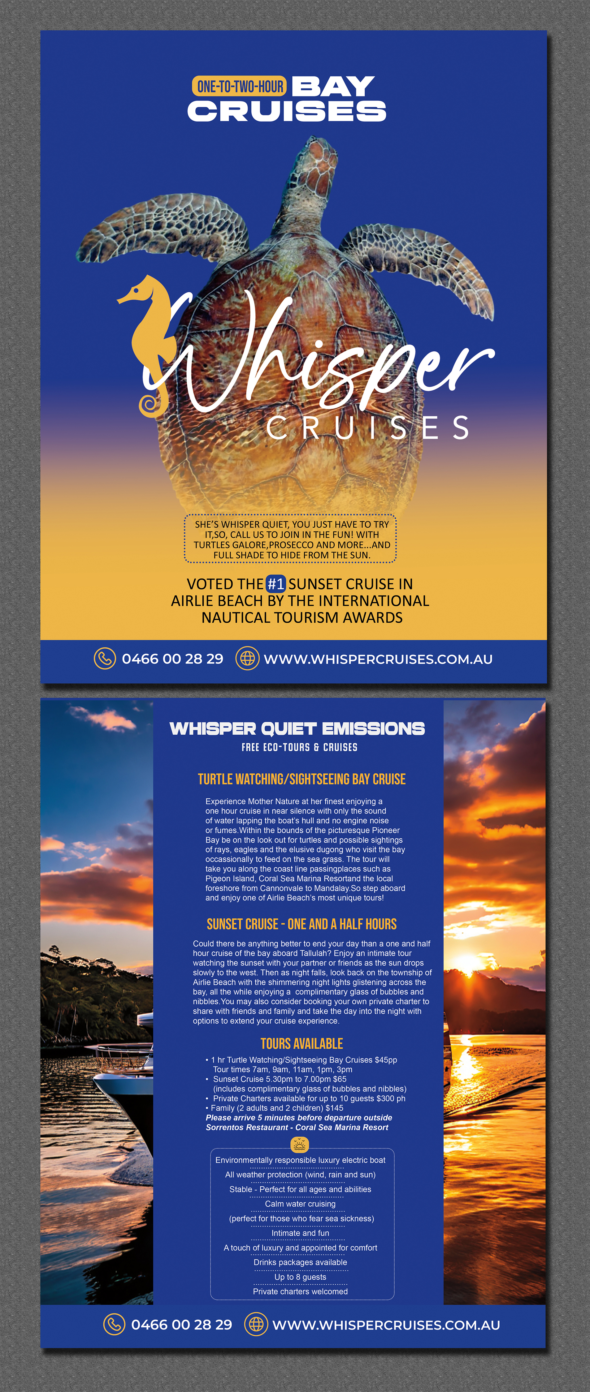 Diseño Gráfico por Ramamoorthi Annadurai para Whisper Cruises | Diseño #32465729