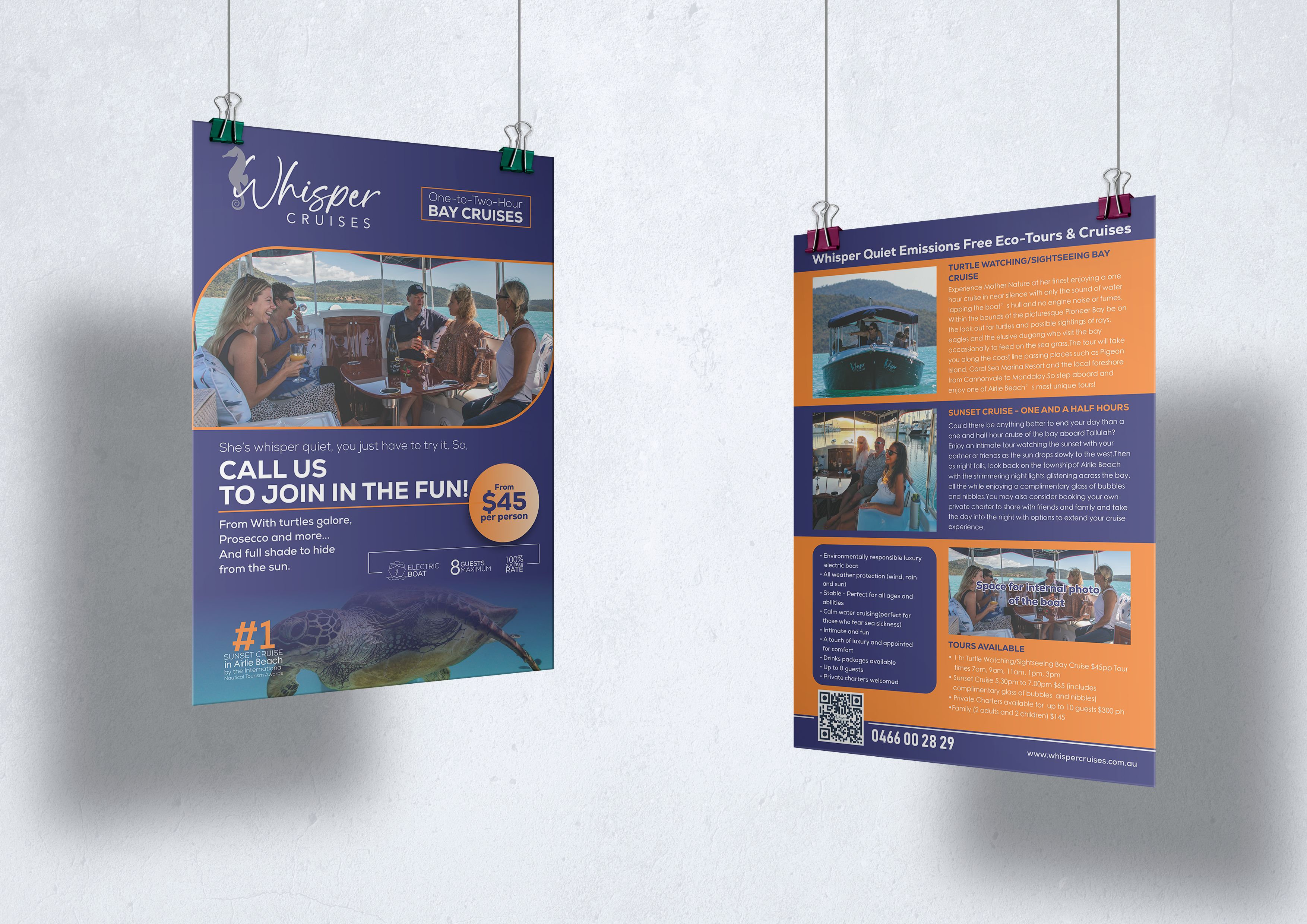 Graphic Design by dadaMEDIA for Whisper Cruises | Design #32473728