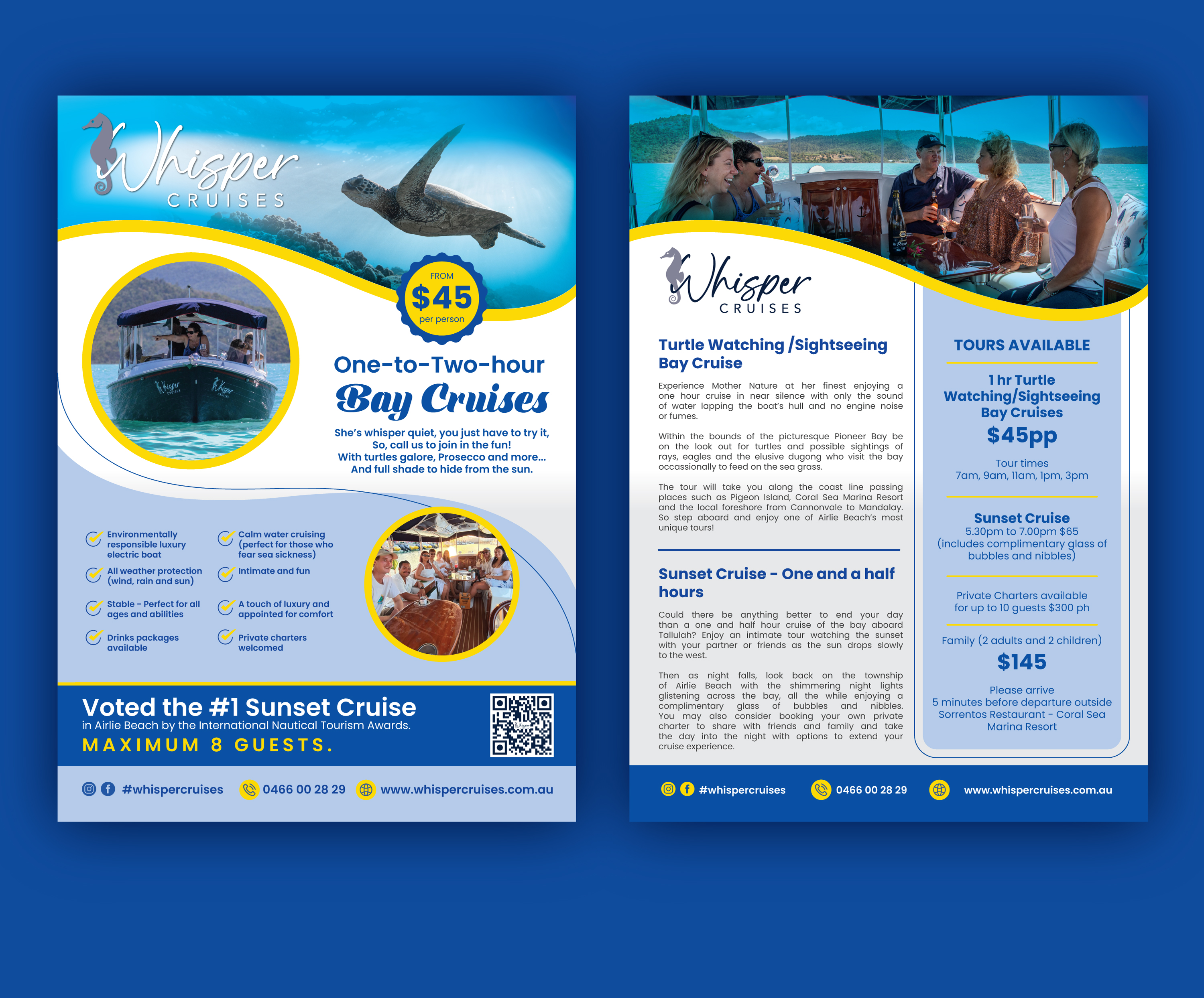 Graphic Design by saurov for Whisper Cruises | Design #32465809