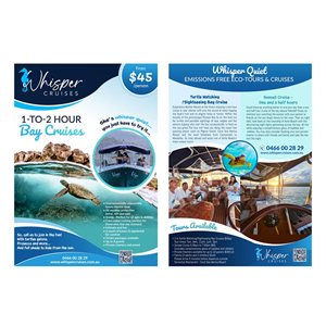 Graphic Design by DA. for Whisper Cruises | Design: #32455915